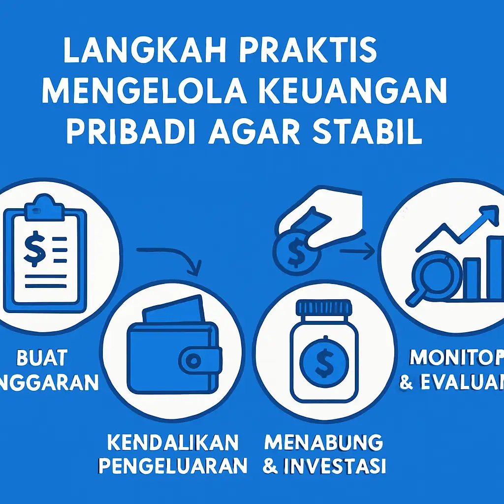 Langkah Praktis Mengelola Keuangan Pribadi agar Stabil